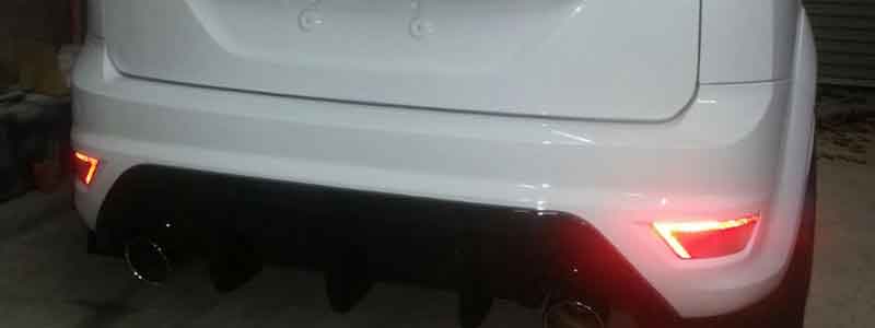 Ford RS Bumper Repaired and resprayed